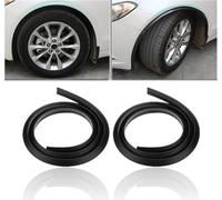 WEDSLK 2 Piezas Embellecedor de Arco de Rueda de Coche para BMW 3 4 5 6 7 Series F03 F04 F07 F12 F13 F18 F20 F21 F25 F26 F31, Tiras Anticolisión para la Rueda de la Ceja de PVC,A/Black