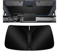 WEDSLK Parasol para Parabrisas de Coche para Hyundai Palisade, Parasol Paraguas Coche Delantero con Anti UV Rayos, Sombrilla Plegable,A/Black