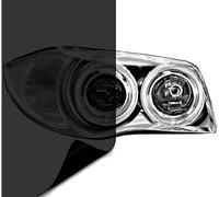 WEDSLK Película de Luz para Automóvil para VW T-Roc SUV/R-Line (A11), Película de Vinilo Tintado, Lámina Tintada para Faros, Tinte de Lámpara Antiniebla,C/30 * 1000