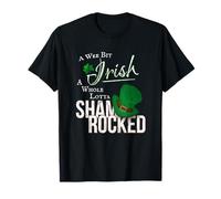 Wee bit Irish Whole Lotta se tragó el día de San Patricio Camiseta
