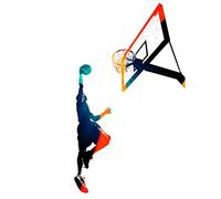 Wee Blue Coo Basketball Jump Hoop Ball Dunk Large Wall Art Poster Print Thick Paper 18X24 Inch Pelota pared Impresión del cartel