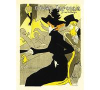 Wee Blue Coo CULTURE CAFE CONCERT JAPANESE PARIS TOULOUSE-LAUTREC VINTAGE POSTER CULTURA Cafetería Concierto Japón París Vendimia Póster