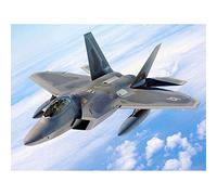 Wee Blue Coo Military Air Plane Bomber Fighter Jet Fly F-22 Raptor Art Print Poster Wall Decor 12X16 Inch