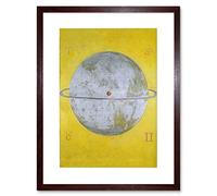 Wee Blue Coo Painting Abstract Hilma Af Klint 1915 The Dove Nr 12 Lámina Enmarcada 12 x 16 Pulgadas