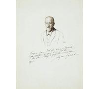 Wee Blue Coo PAINTINGS DRAWING PORTRAIT SIGMUND FREUD SIGNED PSYCHOANALYSIS NEW FINE ART PRINT POSTER PICTURE 30x40 CMS Pintar Dibujo Retrato Lámina Póster Imagen