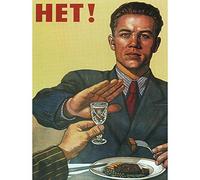 Wee Blue Coo Political Alcohol Soviet Communism USSR Food Drink Art Print Poster Wall Decor 12X16 Inch