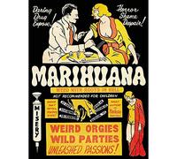 Wee Blue Coo Political Drug Abuse Marijuana Weed Weird Art Print Poster Wall Decor 12X16 Inch