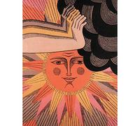 Wee Blue Coo Political USSR Soviet Communism Sun Cloud World Peace Art Print Poster Wall Decor 12X16 Inch