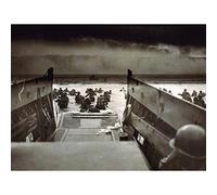 Wee Blue Coo War Military History D Day Landing Normandy Wwii Art Print Poster Wall Decor 12X16 Inch