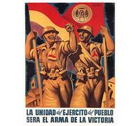 Wee Blue Coo War Spanish Civil International Brigade Republican Spain Art Print Poster Wall Decor 12X16 Inch