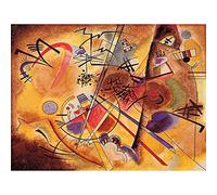 Wee Blue Coo Wassily Kandinsky Abstract Small Dream Red Old Painting Art Print Poster Wall Decor 12X16 Inch