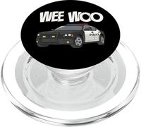 Wee Woo Cop Police Funny Police Officer Patrol Car Gifts PopSockets PopGrip para MagSafe