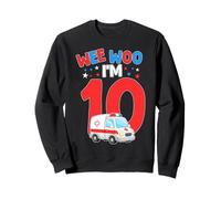 Wee Woo I Am 10 Años Edad 10 Niños Cumpleaños Sudadera