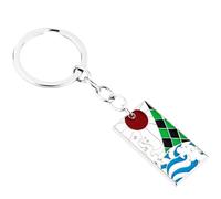 Weeb Keychains - Llavero Demon Slayer en 8 estilos diferentes. Regalos de anime en caja de regalo para cualquier fan de Demon Slayer., Tanjiro, Talla única