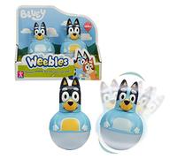 WEEBLES, 2 Personajes Bluey, Culbuto, Juguete de Despertar, Juguete para Niños Desde 1 Año, GIOCHI PREZIOSI, WEU002