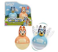 WEEBLES, 2 Personajes Bluey, Culbuto, Juguete de Despertar, Juguete para Niños Desde 1 Año, GIOCHI PREZIOSI, WEU003