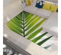 WEECHAINGE Floral Moderna Rosa Rubor Dahlia Alfombras de Área Sala Alfombra 100x150cm Comedor Piso Cocina Tradicional Pastel Boho Fácil Cuidado Pila Corta Lavable a Máquina Dormitorio