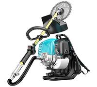 Weed Eater Trimmer - Cortador de cepillo de gasolina de 4 tiempos con correa para el hombro, fácil liberación, máquina agrícola compacta para un cuidado eficiente del césped