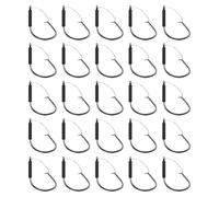 Weedless Hooks - Weedless Wacky Rig Hook | Strong Wacky Worm Hooks | 25 Pieces Professional Jig Carbon Steel Fish Equipment for Fishermen River Stream Freshwater Pond Anglers Sea Reservoir Lake