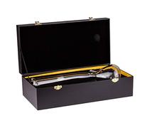 Weedness Bong de Vidrio con Estuche 14,5 mm de Corte Medium - Set Completo con Chillum Mini Accesorios Juego de Regalo de Pipa