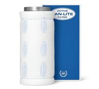 Weedness Filtro de carbón Activo Can-Lite Crecimiento 150 m³ - Ventilador de Tubo Interior ventilación Filtro de Olor evacuación Conjunto climático