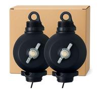 Weedness Juego de 2 colgadores de lámparas Easy Rolls - Juego de trinquetes de Cuerda para Colgar lámparas sin Escalas NDL LED Panel Colgante yo-yo.