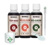 Weedness BioBizz Tripack Indoor - Kit 3 piezas fertilizantes orgánicos - Cultivo interior - Plantas vigorosas y floración abundante