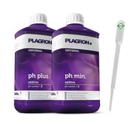 Weedness Plagron pH+ Plus 500 ml + pH-Minus 500 ml - Pack completo de corrector de pH