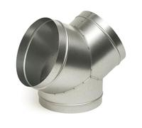 Weedness Raccordo a Y 100 mm in metallo per aspirazione grow ventilatore canalizzato filtro carbone