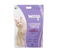 Weego arena aglomerante tofu gato lavanda 18 litros