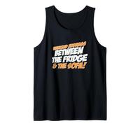 Weekend Address Between The Fridge and The Sofa Camiseta sin Mangas