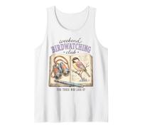 Weekend Birdwatching Club Birder Bird Watcher Birding Lover Camiseta sin Mangas