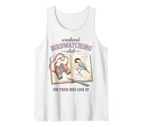 Weekend Birdwatching Club Birder Bird Watcher Birding Lover Camiseta sin Mangas