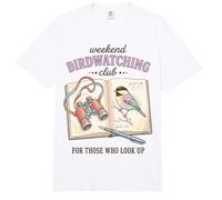 Weekend Birdwatching Club Birder Bird Watcher Birding Lover Comfort Colors Adult Heavyweight T-Shirt