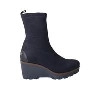 WEEKEND by Pedro Miralles - 23400 Marino - Botín tipo calcetín de piel elástico, con cuña, suela de goma, para: Mujer color: MARINO talla:41