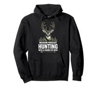 Weekend Forecast Hunting With A Chance Of Beer Sudadera con Capucha