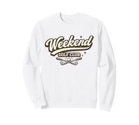 Weekend Golf Club Retro Día del Padre Graphic tee Time Sudadera