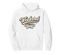 Weekend Golf Club Retro Día del Padre Graphic tee Time Sudadera con Capucha
