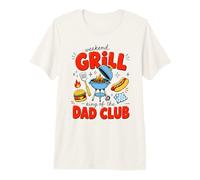 Weekend Grill Dad Crew Daddy Grill BBQ Master Camiseta Premium