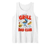 Weekend Grill Dad Crew Daddy Grill BBQ Master Camiseta sin Mangas