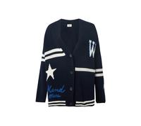 Weekend Max Mara Cárdigan 'BELGIO' navy / azul real / blanco M EUR
