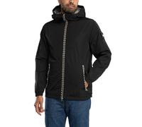Weekend Offender de los hombres Chaqueta de cuadros Campania, Negro