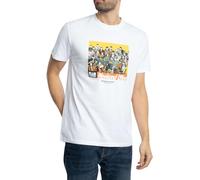 Weekend Offender Hombre Camiseta Gráfica De Selhurst, White, XL