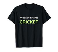 Weekend Plans Cricket Cricketer Camiseta