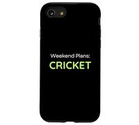 Weekend Plans Cricket Cricketer Carcasa para iPhone SE (2020) / 7 / 8