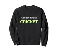 Weekend Plans Cricket Cricketer Sudadera