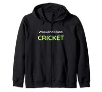 Weekend Plans Cricket Cricketer Sudadera con Capucha