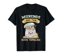 Weekends Are for Rock Tumbling Camiseta