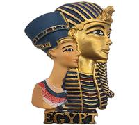 Weekinglo Souvenir Tutankamon Cleopatra El Cairo Egipto Imán de Nevera Resina 3D Artesanía Hecha A Mano Turista Ciudad de Recuerdos de Recuerdos Carta de Refrigerador Etiqueta