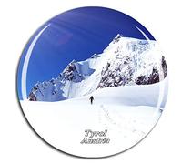 Weekino Austria St. Anton Ski Resort Tirol Imán de Nevera 3D de Cristal de la Ciudad de Viaje Recuerdo Colección de Regalo Fuerte Etiqueta Engomada refrigerador